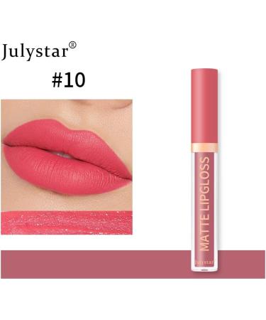 INTEROOKIE Matte Lip Glaze Longlasting matte lipstick for nonstick and nonfading lips Moisturizing formula for a flawless look Perfect for any occasion 10 - Buy Online on GoSupps.com