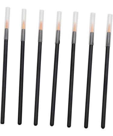NOLITOY 100pcs Eyeliner Fine Line Brush Lip Liner Marker Lip Makeup Cosmetics Brush Makeup Brush With Hat - Buy Online on GoSupps.com
