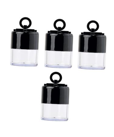 Ipetboom 4pcs Loose Powder Box Powder Box Makeup Containers Cosmetic Powder Case Makeup Powder Portable Miss