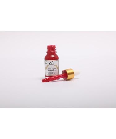  Ly'n Morocco Liquid Lipstick & Cheek Blush with Akr El Fassi - Moisturizing Organic Formula with Camel Hump Fat - Bright and Natural Red Oily Liquid Blush for a Luminous Complexion - Natural Makeup - Buy Online on GoSupps.com