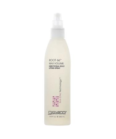 GIOVANNI Eco Chic Root 66 Max Volume Spray 8.5 oz. - For Fine Lifeless Hair Pro-Vitamin B5 Horsetail Extract Sea Salt Kiwi Lauryl & Laureth Sulfate Free No Parabens Color Safe