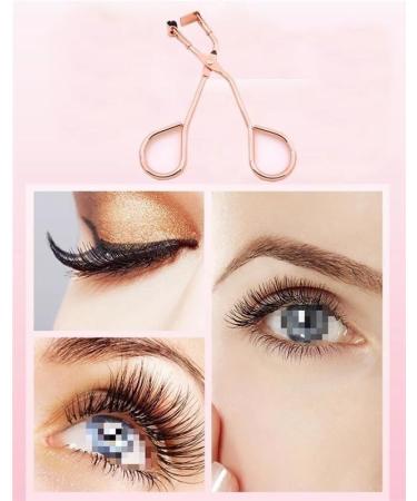 Effortless Lash Curler: Instant Eye-Opening Effect Easy-to-Use Eyelash Curling Tool-Design for Home & Travel(Silvery) - Buy Online on GoSupps.com