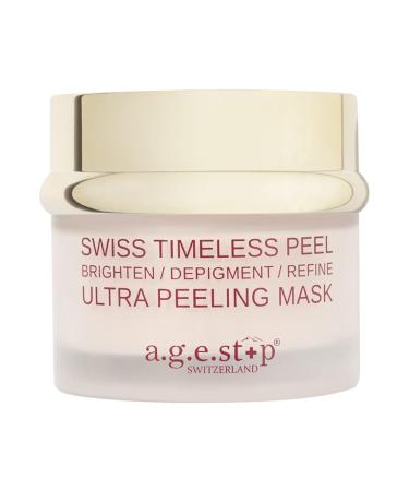 Swiss Timeless Ultra Peeling Mask Cleanses & Renews All Skin Types Detoxify Brighten Firms and Revitalizes Your Complexion & Instantly Improves Skin's Radiance Spa-at-Home Treatment