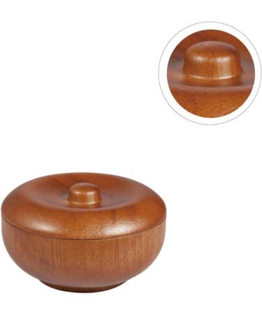 FARUTA Wooden Shaving Bowl for Men - Teak Wood Shaving Cream Bowl with Lid | International Shipping Available - Buy Online on GoSupps.com