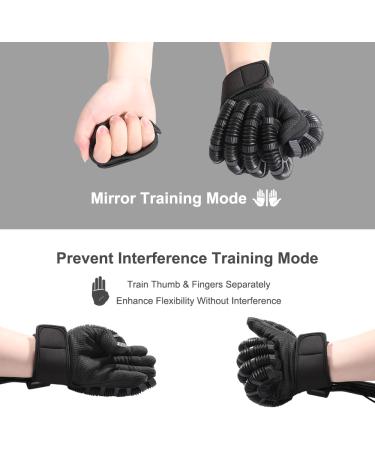 Heated Hand Rehabilitation Robot Gloves for Stroke Recovery | Hemiplegia Right Hand Extra Large - Buy Online on GoSupps.com