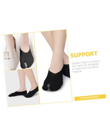 Healeved 4 Pairs Bunion Separator Socks for Men & Women | Portable Orthotics & Correcting Wraps |Comfortable Polyester Fiber - Buy Online on GoSupps.com