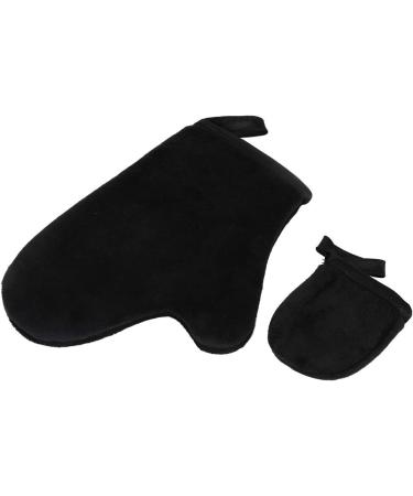 Tanningfor Totally Even Self Tanning Lotion Apply Solid & Comfortable Double Sided Design Thumb Area for Slip Protection Suitable and Other Lotions (Black) - Buy Online on GoSupps.com