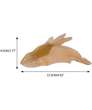 Animal Hair Claw Clip Hair Jaw Whale Shape Clip Headwear Hair Catch Barrettes Hairpin Clamps Hair Accessories For Women Animal Hair Claw Clip For Women Girls For Thick Hair Thin Hair Hair Accessories Blue - Buy Online on GoSupps.com