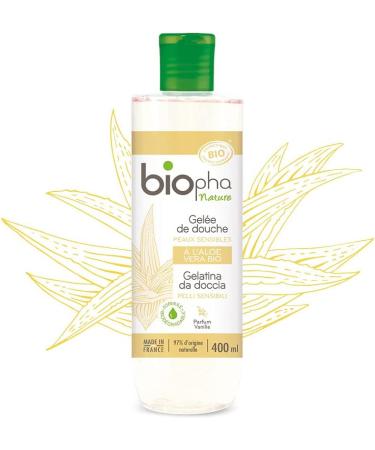 Biopha Nature Shower gel for sensitive skin vanilla scent 400 ml - Buy Online on GoSupps.com