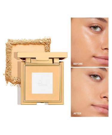 Buy 2 in 1 Flawless Pressed Foundation Setting Powder - Oil Control | Clear & Natural Color | 10g - Buy Online on GoSupps.com