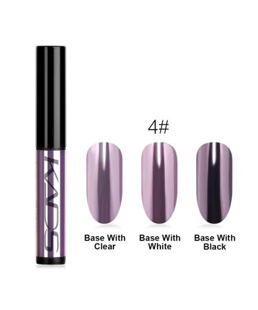 KADS Holographic Cushion Nail Powder Pen - 5 Colorful Aurora Titanium Laser Phantom Mirror Nail Art Tool 0.5g/box - Buy Online on GoSupps.com