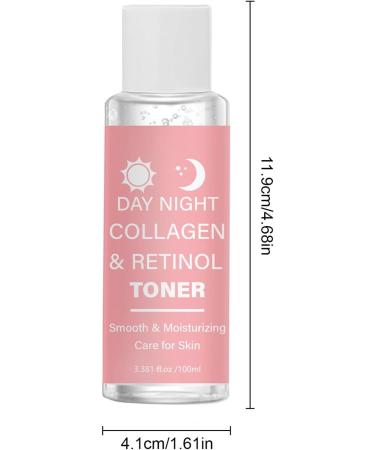 Hydrating Collagen & Retinol Facial Toner for Women Anti-Aging Facial Toner for Reduce Fine Lines and Wrinkles Deep Moisturizing & Pore Minimizing Firming Skin Treatment For All Skin Types 3.53 oz - Buy Online on GoSupps.com