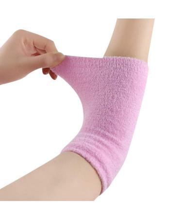 Healifty 2 Pairs Elbow Gel Cover Sleeves for Softening Dry Cracked Skin - Moisturizing and Exfoliating for Arm Protection - Buy Online on GoSupps.com