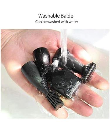 5-in-1 USB Rechargeable Trimmer - Waterproof Facial & Eyebrow Hair Trimmer for Home Travel & Work - Buy Online on GoSupps.com