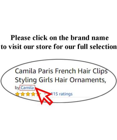 Camila Paris CP2430/2 French Hair Side Combs Tortoise Shell Interlocking Combs French Twist Hair Combs Strong Hold Hair Clips for Women Bun Chignon Up-Do Styling Girls Hair Accessories Made in France - Buy Online on GoSupps.com