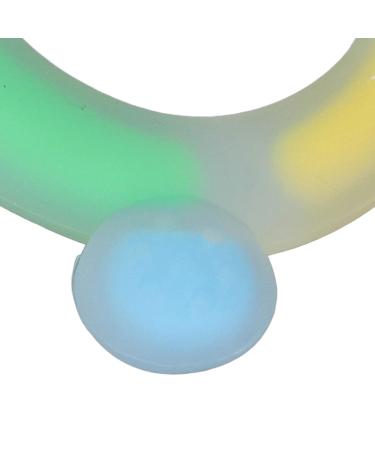 Baby Chew Toy - BPA Free Teether for Babies 0-6 Months | Easy to Hold & Prevents Biting - Blue - Buy Online on GoSupps.com