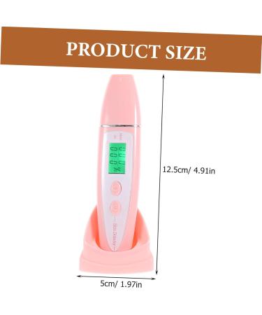 DOITOOL Led Display Moisture Tester Skin Facial Moisture Tester Moisture Analyzer Vegetable Stickers Prosthetic Nose Relative Humidity Tester Face Hair Modeling Monitor Care Pink medium Pink - Buy Online on GoSupps.com