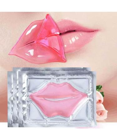 Pink Collagen Lip Mask Moisturizing Hydrogel Patch Single Use