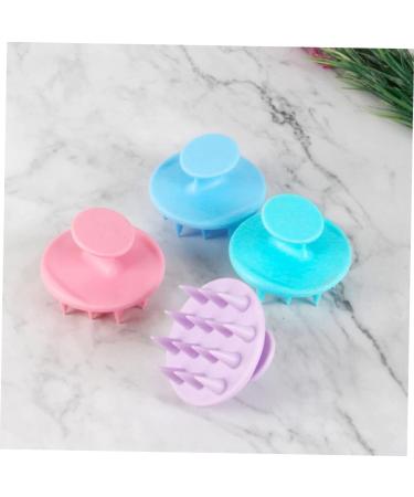 Tovinanna 4-Piece Silicone Shampoo Brush Set | Scalp Massage & Hair Care | Gentle Cleansing & Relaxation - Buy Online on GoSupps.com