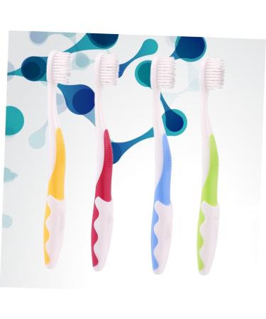 Minkissy 4-Pack Anti-Slip Children's Toothbrushes | Baby Oral Care Tools - Bristle Toothbrushes for Kids - Buy Online on GoSupps.com