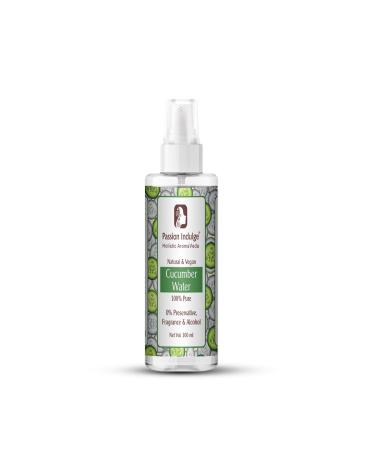 Passion Indulge Natural Face Toner- Pure Cucumber Water | Acne Removal & Reduce Skin Redness | Makeup Remover 100 ml | Pack of 2 |Skin Toner Suitable for All Skin Type