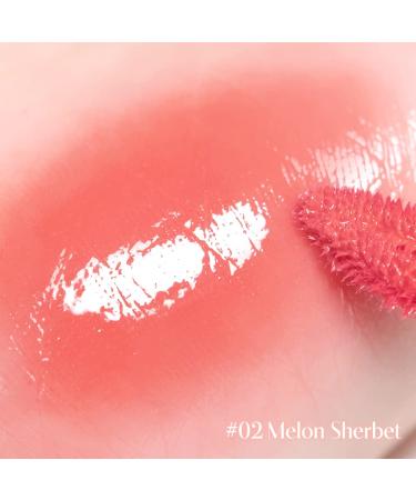 Dasique Juicy Dew Tint - 02 Melon Sherbet | Long-lasting Glossy Lip Stain | Vegan & Cruelty-free - Buy Online on GoSupps.com