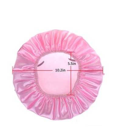 Fininno 3-Pack Kids Waterproof Shower Caps | Reusable Hair Hoods for Children - Buy Online on GoSupps.com