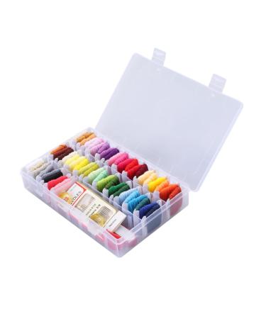 Exceart tooth flap kits cross delivers embroidery yarn embroidery flow kit embroidery fabric cross sting kit diy sewing tool bracelet string the cross embroidery kits