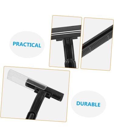 Fomiyes 50-Piece Hair Removal Scrapes Women's Armpit & Arm Hair Remover Razor Manual Plastic Trimmer for Smooth Skin Ideal for Men & Women - Buy Online on GoSupps.com