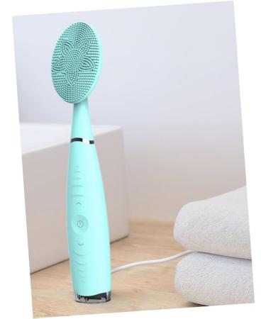 Housoutil Silicone Electric Facial Cleanser Face Washing Instrument Electric Washing Machine Portable Skincare Device Face Cleansing Brush Device Massagers Electric Deep Cleaning - Buy Online on GoSupps.com