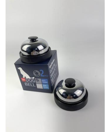 VIMOV Dog Training Bells Set of 2 | Toy Bells for Behavior Training & Communication | Metallic with Silicone Covers - Buy Online on GoSupps.com