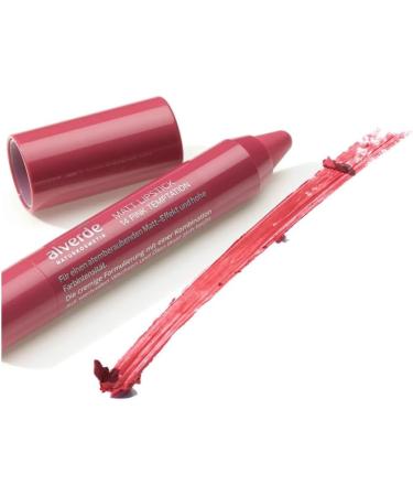 alverde NATURKOSMETIK Lipstick Matt 14 Pink Temptation 317 g - Buy Online on GoSupps.com