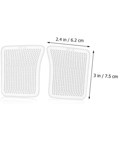 FOMIYES High Heel Pads - 6 Pairs Non-Skid Comfort Insoles & Forefoot Foot Protection for Dancers - Buy Online on GoSupps.com