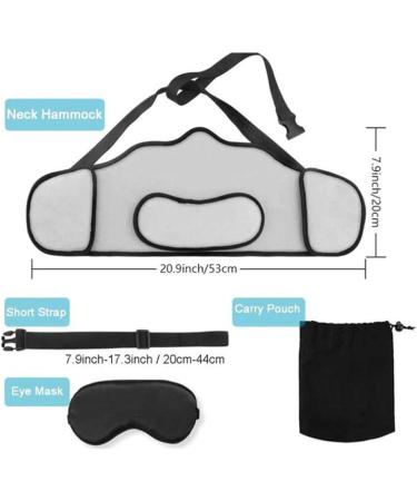 Wellness Neck Traction Hammock for Neck & Shoulder Pain Relief Gentle Cervical Traction Neck Stretcher for Muscle Relaxation & Physical Therapy - Buy Online on GoSupps.com