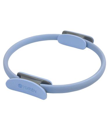 Rytmat Yuren Pilates Resistance Ring Ring Yoga Magic Fitness Circle 37.5cm Thigh Trainer for Body Clocking Core Training and Fat Burning Blue