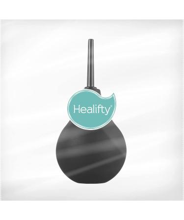 Healifty Sterile Ear Bulb Syringe 224ml - Baby Nasal Aspirator & Ear Wax Remover (Size L, Black) - Buy Online on GoSupps.com