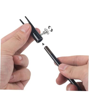 POPETPOP Eyebrow Sharpening Tool Eyeliner Sharpener Eyebrow Liner Sharpener Makeup Sharpener Brow Pencil Sharpener Brow Pencil Sharpening Tool Cosmetic Tool Metal Aluminum Alloy U-Groove - Buy Online on GoSupps.com