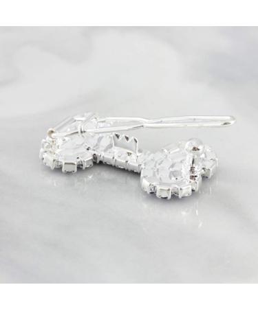 Diamond Dog Bone Hair Clip - 4-Pack | Princess Hair Accessories for Long-Haired Dogs & Cats - International Shipping Available - Buy Online on GoSupps.com