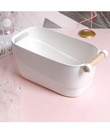 FOMIYES Basin Tub Retro Wash Basin Manicure Bowl Manicure Bowl Soaking Soak Bowl Nail Art Polish Remove Hand Wash Manicure Spa Tool White Portable Wash Basin Nail Art Soaking Bowl Hand Soak Bowl - Buy Online on GoSupps.com