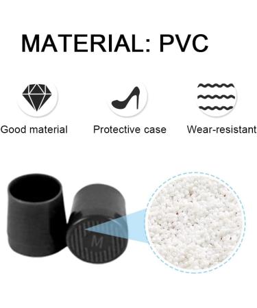 10 Pcs High Heel Protectors - Anti Slip Tip Caps for Women's Wedding Shoes (Medium) - Buy Online on GoSupps.com
