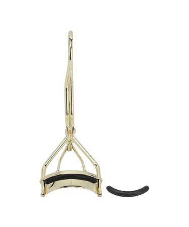 Zetiling Stainless Steel Eyelash Curler - Wide Angle Curvature Comfortable Handle & Elastic Adhesive Strip for Perfect Fit | International Shipping - Buy Online on GoSupps.com