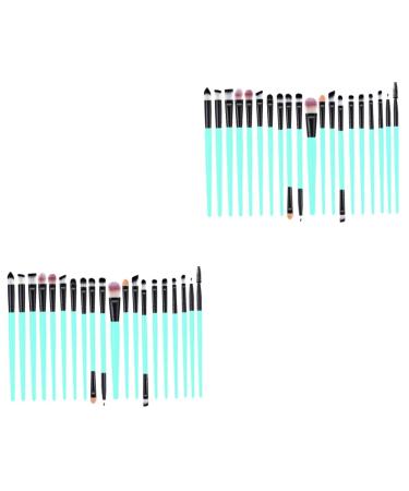 Healeved 40 Pcs Eyeshadow Tools Shadow Eye Shadow Brush Eyeshadow Brush Eyelash Brush