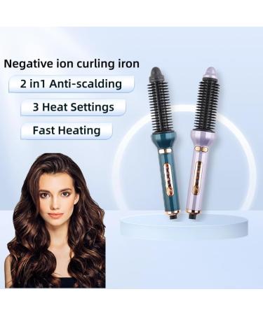 2-in-1 Hair Straightener & Curler Iron - Fast Heating Cordless Travel Flat Iron for All Hair Types - Negative Ion Technology (Green - Buy Online on GoSupps.com