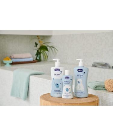 Chicco Natural Sensation Shower Gel Baby & Newborn Cosmetics 0+ Months Natural Ingredients Cleans Baby's Skin & Body Sustainable Packaging 500ml - Buy Online on GoSupps.com