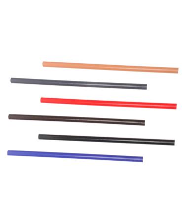 Balacoo 6pcs Eyebrow Pencil Lip Liner Set Waterproof Brow Pencil Peel- off Brow Pencil Women Makeup Pen Face