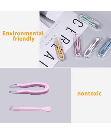 5-Part Mini Travel Contact Lens Set - Plastic Insertion & Removal Tool Kit with Soft Tip Tweezers | Color-i - International Shipping Available - Buy Online on GoSupps.com