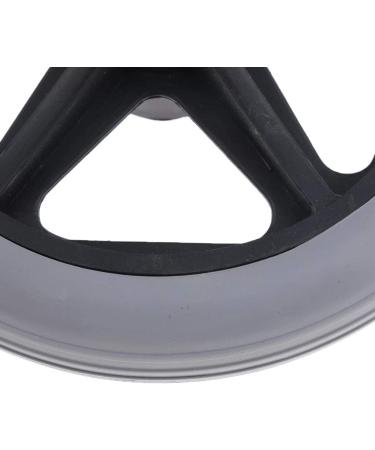 Castors 1 Piece Wheelchair Walker Replacement Wheels - 6 Inch Front Caster Wheels with 5/16 Inch Bearing - Buy Online on GoSupps.com