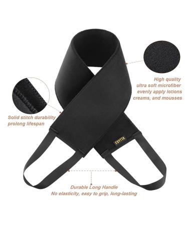 EVYTTA 3pc Self Tanning Mitt Set - Back Applicator & Mini Mitts for Flawless Self Tan | Self Tanner Glove Kit for Easy Application - Buy Online on GoSupps.com