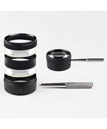 HD Old Man Reading Maintenance Identification Multifunctional Handheld Magnifying Glass Optical Glass Double Lens Good Times - Buy Online on GoSupps.com