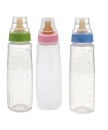 Clearview Plastic 9 oz Bottle Nurser Color May Vary 1 Count (6 Pack)